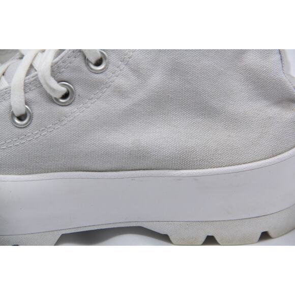 Converse Chuck Taylor All Star High Lugged Shoes Women’s Size 7 Gray A02574C - Picture 6 of 11